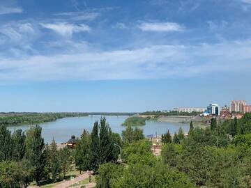 Фото номера Большой двухместный номер с 1 кроватью Отель Гостиница Павлодар г. Павлодар 7