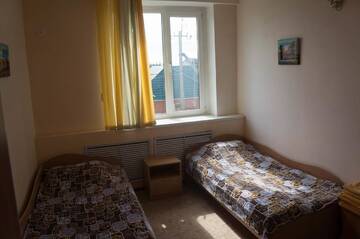 Фото номера Двухместный номер с 2 отдельными кроватями Мотели Sapsan Motel г. Павлодар 6