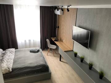 Фото номера Апартаменты с 1 спальней Апартаменты Элитные апартаменты &quot;LOFT&quot; г. Павлодар 26