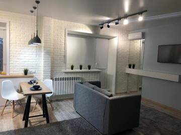 Фото номера Апартаменты с 1 спальней Апартаменты Студия "LOFT" г. Павлодар 18