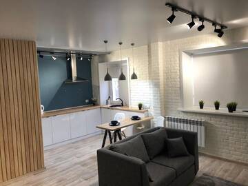 Фото номера Апартаменты с 1 спальней Апартаменты Студия "LOFT" г. Павлодар 16