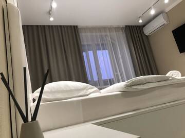 Фото номера Апартаменты с 1 спальней Апартаменты Luxury apartments г. Павлодар 22