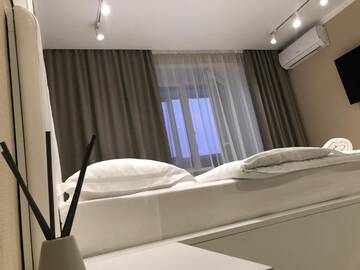 Фото номера Апартаменты с 1 спальней Апартаменты Luxury apartments г. Павлодар 35