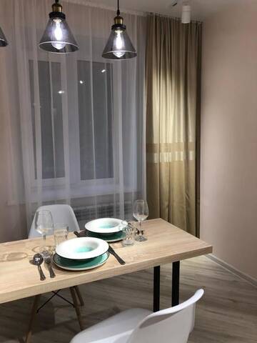 Фото номера Апартаменты с 1 спальней Апартаменты Apartment on Kataeva street г. Павлодар 20
